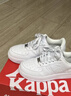 卡帕（Kappa）女鞋冬季2025新款增高小白鞋子女百搭休闲运动板鞋女 鹭羽白 36 实拍图