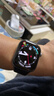 Apple/苹果 Watch S11 智能手表GPS款46毫米深空灰色铝金属表壳黑色运动型表带M/L MEVP4CH/B 实拍图