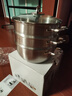 乐扣乐扣（LOCK&LOCK）不锈钢蒸锅 家用大容量蒸锅28CM三层组合套装 可蒸肉蒸鱼包子馒头 实拍图