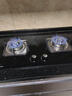 迅达（XUNDA）燃气灶天然气灶家用双灶台嵌入式台式两用5KW旋流火灶红点防烫一级能效 Q2HA-天然气 实拍图