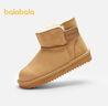 巴拉巴拉童鞋儿童雪地靴男童女童短靴加厚加绒棉靴防滑2025新款冬季靴子 实拍图