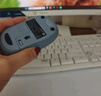 罗技（Logitech）M221无线鼠标 办公鼠标 静音鼠标 笔记本台式机家用带USB接收器 多色可选 M221-雾霭蓝＋【鼠标垫多选一】 实拍图