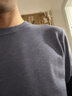 MARKLESS毛衣男士秋冬季保暖圆领针织衫休闲内搭套头打底衫0710 幽灰蓝 L  实拍图