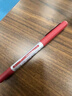 uni三菱【热门商品】 uni-ball EYE红色中性笔0.5红笔签字笔商务直液式走珠笔学生水性笔 UB-150 1支 实拍图