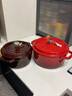 卡罗特珐琅锅铸铁锅家用送礼乔迁礼物炖锅炖盅砂锅汤锅不粘锅煮锅 22cm 实拍图