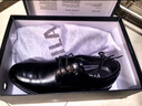 海澜之家HLA皮鞋男士商务休闲秋冬德比正装鞋子男H135/H171 黑色40 实拍图