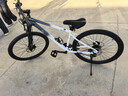 福特山地自行车男士成人女青少年学生变速单车 LM390 星空白灰L码30速 实拍图