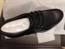 奥康（Aokang）男鞋男士商务休闲鞋英伦舒适低帮圆头系带皮鞋 黑色41码 实拍图