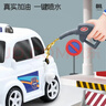 奥智嘉儿童玩具加油站模型仿真小汽车加油机过家家玩具男孩女孩新年礼物 实拍图