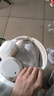 漫步者（EDIFIER）【爆款推荐】W820NB双金标主动降噪无线头戴式蓝牙耳机游戏音乐运动学生网课耳麦适用于安卓苹果 【升级版】云岩白+彩色耳机包 实拍图