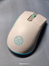 华硕天选游戏mini鼠标 无线三模 轻量化65g 对称手型 黑神话悟空 FPS 吃鸡鼠标  12000DPI RGB 月耀白 实拍图