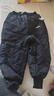 青蛙王子长裤儿童棉裤2025冬季新款男童女童束脚加绒加厚保暖裤 黑色 130 实拍图