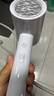 美的（Midea）1亿负离子电吹风 护发不伤发吹风机 大功率快干家用吹风筒 FJ208-极地白1800W  年会奖品 生日礼物 实拍图