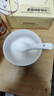 高颜值家用银杏时光米饭碗大面碗陶瓷餐具家用新骨瓷陶瓷碗 银杏时光 4.5英寸2碗2白勺 实拍图