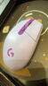 罗技（G）G304 LIGHTSPEED无线鼠标 游戏鼠标 轻质便携 鼠标宏 绝地求生FPS英雄联盟吃鸡 生日礼物 紫色 实拍图