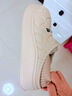洁丽雅防水棉拖鞋女士秋冬季外穿防滑2025新款室内家居全包跟厚底棉鞋男 卡其 【小浣熊 掌柜推荐】 38-39 【适合37-38码】 实拍图