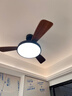 佑家（YOUKAIN） 变频隐形扇餐厅现代简约吊扇灯北欧小客厅风扇灯LED创意吊灯风扇 42寸60w含安装 实拍图