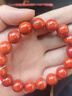 石玥珠宝精品12-13mm凉山南红玛瑙手串本命年转运珠手链男女士款礼物 实拍图
