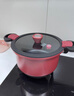 苏泊尔（SUPOR）抗菌微压汤锅不粘焖煮锅微压锅煮粥炖菜锅大汤锅燃气灶电磁炉通用 直径 2-4人适用 可随时开盖 22cm 实拍图