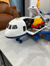 贝初众儿童玩具男孩1-2-3岁小孩宝宝飞机玩具车一两三周生日礼物益智幼 吊塔款【4辆合金车+11件路标】61 实拍图