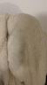 优衣库女装男装长绒摇粒绒拉链茄克/长袖外套夹克479611 01 乳白色 XL 实拍图