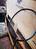 威克多（VICTOR）羽毛球拍全碳素胜利铁锤单拍TK-HMRL EX铁蓝灰6U已穿线26磅附手胶 实拍图