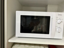 美的（Midea）【给老家送年货东哥同款】快捷微波炉 家用小型 360°转盘加热 旋钮操控 易洁内胆（M1-L213B） 实拍图