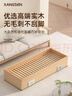 湘森 实木烤火炉取暖器家用暖脚器电暖气烤火箱家用烤火器办公室电暖器烤脚取暖器电火桶ZM 实木三人款80*40CM【智能温控+过热保护】 实拍图