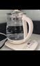 九阳（Joyoung）养生壶 1.5L煮茶器电热烧水壶开水壶 0胶水保温煮茶器玻璃花茶壶WY125 实拍图