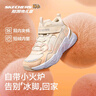 Skechers斯凯奇儿童秋冬休闲男女童二棉鞋轻质加绒保暖靴405222L/302583L 女童/自然色/NAT 37 实拍图