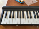 特伦斯电子琴88键折叠琴成人儿童初学电钢键盘教学乐器V10便携钢琴 典雅黑+原装琴包+Z型琴架 实拍图