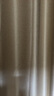 金蝉现代简约日式成品窗帘布客厅卧室全遮光窗帘打孔式奶茶色 130*180 实拍图