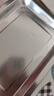 加厚不锈钢长方盘特厚长方形餐盘烧烤蒸饭盘家用托盘水饺烤鱼盘 27*20*2cm 一个装 实拍图