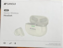 山水（SANSUI）TW97 蓝牙耳机 真无线半入耳式音乐耳机 通话降噪运动跑步超长续航 适用于苹果华为小米 黑 实拍图
