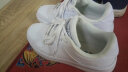 361°女鞋秋季板鞋女361°运动鞋低帮百搭小白鞋女士皮面防水休闲鞋子 361度白 35 实拍图