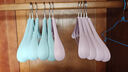 晟旎尚品 衣架无痕晾衣架子20只塑料宽肩加厚防滑晾晒不鼓包大衣挂架撑4色 实拍图