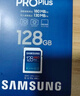 三星（SAMSUNG）128GB SD存储卡 高速PRO蓝卡 U3SD相机内存卡支持微单/单反相机4K视频 读速180MB/s写速130MB/s 实拍图