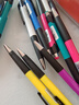 爱好（AIHAO）【开学必备】按动圆珠笔0.7mm原珠笔黑色子弹头中油笔办公用品黑色原子笔签字笔12支装ah505 实拍图