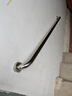 卫生间不锈钢扶手淋浴浴室老人安全扶手马桶扶手栏杆卫浴挂件把手 304不锈钢-长120cm【加粗特厚】 实拍图