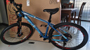 辐轮王全球十大变速运动自行车品牌排行高端油碟减震山地车成人男女单车 蓝蓝白  适合身高165-175 下单前联系客服 实拍图