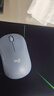 罗技（Logitech）M221 轻音鼠标 无线鼠标 办公鼠标 对称鼠标 带无线微型接收器 雾霭蓝 实拍图