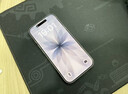 猩球卫士高级感防指纹适用Apple/苹果iPhone17磁吸瓦楞手机壳超薄行李箱条纹保护套磨砂外壳黑 实拍图