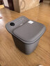 蓓慈(beici)杀菌泡脚桶自动加热按摩足浴盆洗脚盆泡脚盆高深桶送父母送长辈送男女友生日礼物Z3Pro灰 实拍图