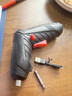 【钜惠让利】充电式电动螺丝刀家用充电小型螺丝批锂电电钻工具 简单配置3件套装（电动螺丝批+钻头+充电线） 实拍图