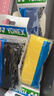 尤尼克斯YONEX羽毛球拍手胶防滑吸汗毛巾握把胶AC-402C黄+黑+蓝3条装 实拍图