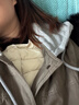 鸭鸭（YAYA）佟丽娅同款轻薄羽绒服女新款冬季短款圆领内胆修身时尚薄外套男 粉色【女款无领】 L 【建议100-115斤】 实拍图
