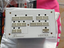 海韵（SEASONIC）1200W 金牌VERTEX峰睿白色电脑电源 ATX3.1/PCIe5.1/12V-2x6 支持5090/9070显卡 实拍图