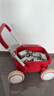 kidpop宝宝学步车可调速婴儿多功能手推车防侧翻助步车周岁礼物 活力红 实拍图