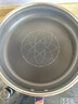 炊大皇 316不锈钢平底煎锅28cm 平底锅不粘电磁炉通用炒菜锅牛排锅 实拍图