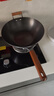 中康铁锅炒锅不粘锅经典款深氮平底锅精铁无涂层电磁炉燃气通用套装 实拍图